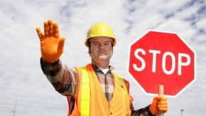 Stopp Baustelle Foto iStock lisafx